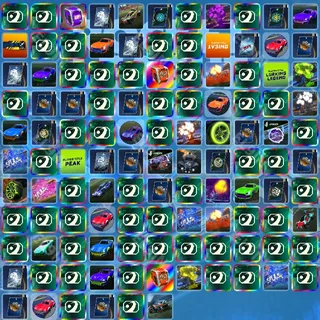 🧙‍♂️ Rocket League Twitch Drops 👑 RL World Championship [Total 116 Items]
