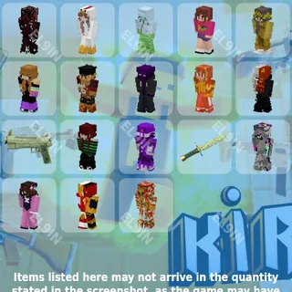 ✅ Kirka.io Twitch Drops 🌐 Mabel [Total 18 Items]