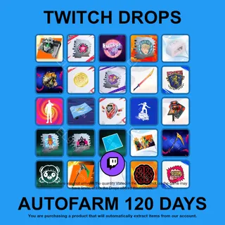 ✪👑【Fortnite】Twitch Drops ✪ Automatic farming 120 days