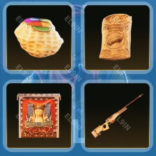 🧙‍♂️ Rust Twitch Drops 🧨 BurntPeanut's Wasteland [Total 4 Items]