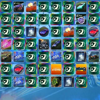 💎 Rocket League Twitch Drops 🌐 RLCS 2v2 [Total 55 Items]