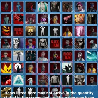 ✅ Vampire: The Masquerade - Bloodhunt Twitch Drops ✅ Bloodhunt Ends Drops [Total 62 Items]