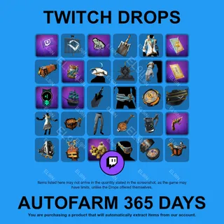 ✪🌌【Sea of Thieves】Twitch Drops ✪ Automatic farming 365 days