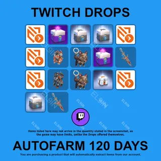 ✪❤️【Overwatch 2】Twitch Drops ✪ Automatic farming 120 days