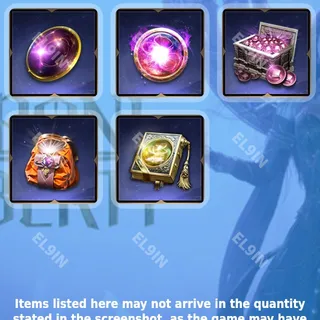 ⚡️ Throne and Liberty Twitch Drops 💜 Nix Campaign 1 MCXM [Total 5 Items]
