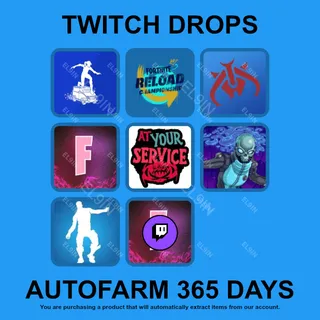 ✪❤️【Fortnite】Twitch Drops ✪ Automatic farming 365 days