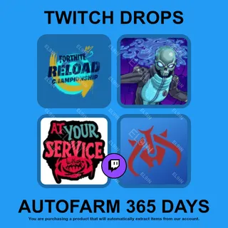 ✪🧙‍♂️【Fortnite】Twitch Drops ✪ Automatic farming 365 days