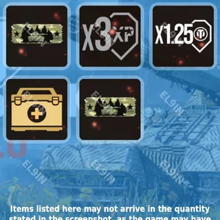 👑 World of Tanks Console Twitch Drops 🧨 Winged Devils Weekend 1 [Total 5 Items]