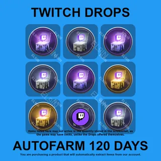 ✪✅【Escape from Tarkov】Twitch Drops ✪ Automatic farming 120 days