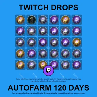 ✪❤️【Escape from Tarkov】Twitch Drops ✪ Automatic farming 120 days