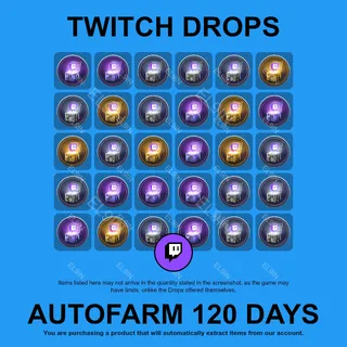 ✪👑【Escape from Tarkov】Twitch Drops ✪ Automatic farming 120 days