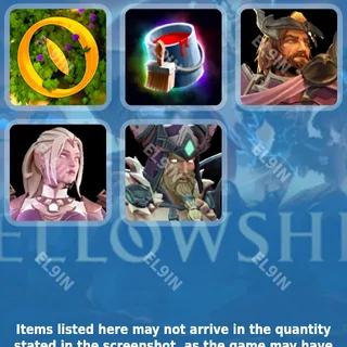 ⚡️ FELLOWSHIP Twitch Drops 🧙‍♂️ Charity Invitational [Total 5 Items]