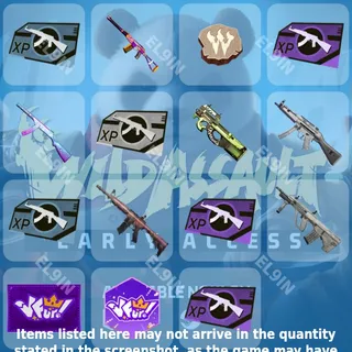 🌐 Wild Assault Twitch Drops 👑 Wild Assault Twitch Drops [Total 15 Items]