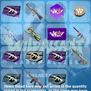 ❤️ Wild Assault Twitch Drops 🌌 Wild Assault Twitch Drops [Total 15 Items]
