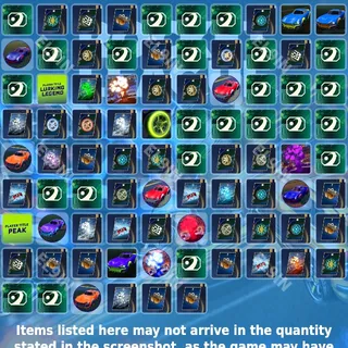 👑 Rocket League Twitch Drops 👑 Rocket League Drop Rush  [Total 86 Items]