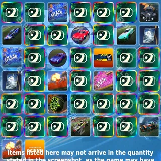 👑 Rocket League Twitch Drops 🧨 Drop Rush | RLCS  [Total 44 Items]