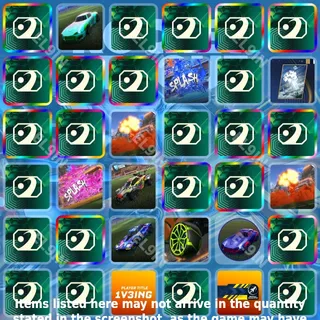 ⚡️ Rocket League Twitch Drops 💎 RLCS Open 6 [Total 36 Items]
