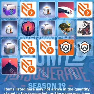 💎 Overwatch 2 Twitch Drops 🌌 OWCS Stage 1 Campaign 2 [Total 18 Items]