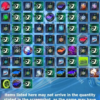 ❤️ Rocket League Twitch Drops 💜 RLCS Boston Major Drops  [Total 66 Items]