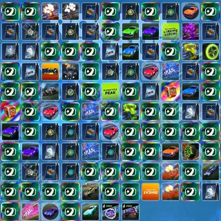 ❤️ Rocket League Twitch Drops 👑 RLCS LCQ [Total 117 Items]