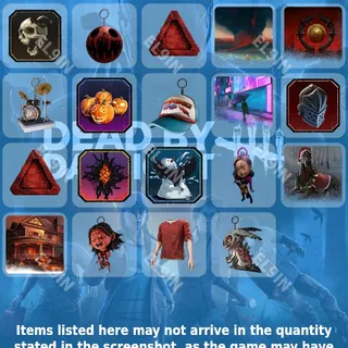 👑 Dead by Daylight Twitch Drops 🌌 DbD: RUIN Rift [Total 19 Items]