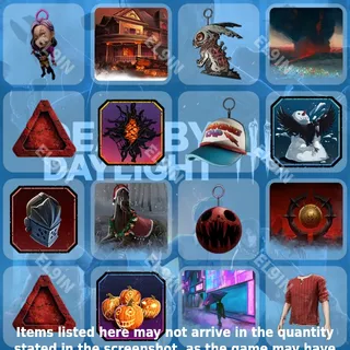 🌌 Dead by Daylight Twitch Drops 🌌 DbD: RUIN Rift [Total 16 Items]