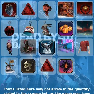👑 Dead by Daylight Twitch Drops ⚡️ DbD: RUIN Rift [Total 19 Items]
