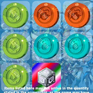 👑 Dofus Twitch Drops 💎 Crimson Token - Speedrush [Total 8 Items]