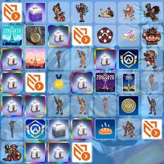 👑 Overwatch 2 Twitch Drops 🌌 OWCS MSC Day 5 [Total 46 Items]