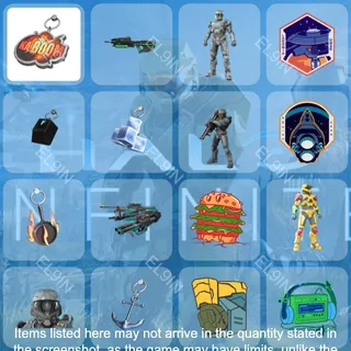 💎 Halo Infinite 💎 Twitch Drops ⚡️ La Arena Halo Eventa-DEC5 [Total 16 Items]