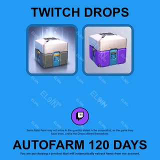 ✪💎【Overwatch 2】Twitch Drops ✪ Automatic farming 120 days