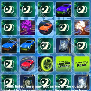 💜 Rocket League Twitch Drops 🧨 RLCS Open 2 [Total 25 Items]