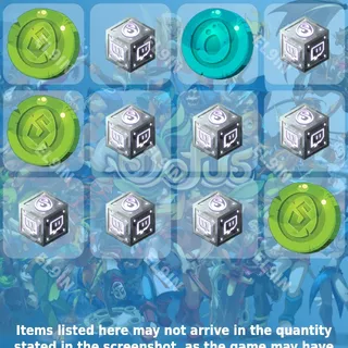 ⚡️ Dofus Twitch Drops 💎 Turquoise Token [Total 13 Items]