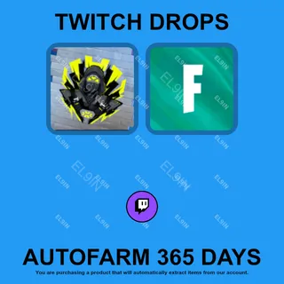 ✪💎【Fortnite】Twitch Drops ✪ Automatic farming 365 days