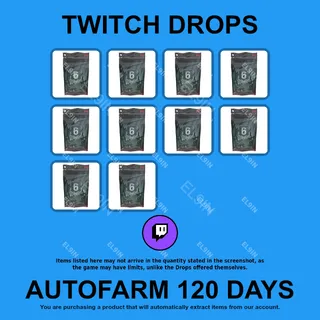 ✪👑【Tom Clancy's Rainbow Six Siege X】Twitch Drops ✪ Automatic farming 120 days