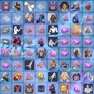 👑 Marvel Rivals Twitch Drops 💜 Ignite MSF 2026 Day 2 [Total 64 Items]