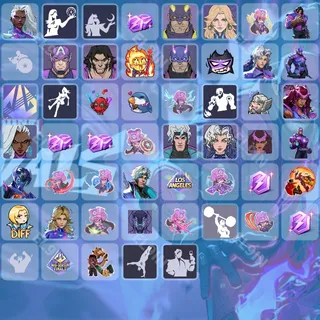 ✅ Marvel Rivals Twitch Drops 💎 Season 9 Twitch Drops [Total 53 Items]