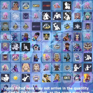 🌌 Marvel Rivals Twitch Drops 💎 Season 6.5 Twitch Drops [Total 76 Items]