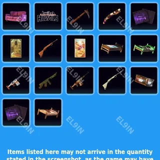 🌌 Rust Twitch Drops 💎 Twitch Rivals Sofa & WP [Total 17 Items]