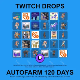 ✪💎【Overwatch 2】Twitch Drops ✪ Automatic farming 120 days