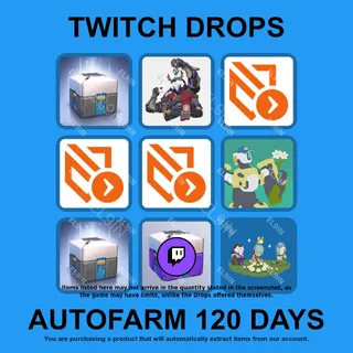 ✪✅【Overwatch 2】Twitch Drops ✪ Automatic farming 120 days