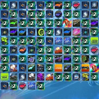 👑 Rocket League Twitch Drops 💜 RLCS 1v1 NA Open [Total 104 Items]
