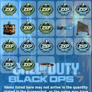 🌌 Call of Duty: Black Ops 7 Twitch Drops 💜 CDL Major 4 - Minor - D3 [Total 18 Items]