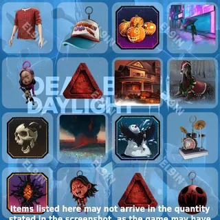 ⚡️ Dead by Daylight Twitch Drops ⚡️ DbD: Blood Moon Event [Total 16 Items]