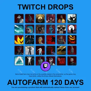 ✪👑【Vampire: The Masquerade - Bloodhunt】Twitch Drops ✪ Automatic farming 120 days