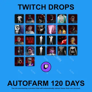 ✪🌐【Vampire: The Masquerade - Bloodhunt】Twitch Drops ✪ Automatic farming 120 days