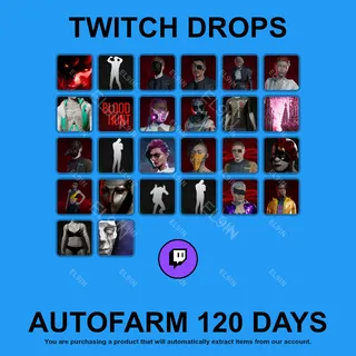✪💜【Vampire: The Masquerade - Bloodhunt】Twitch Drops ✪ Automatic farming 120 days