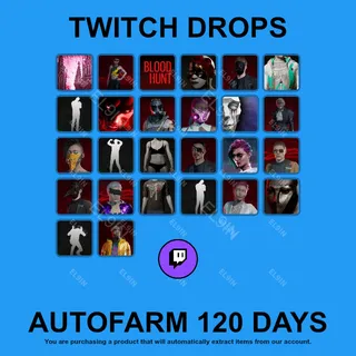 ✪🧨【Vampire: The Masquerade - Bloodhunt】Twitch Drops ✪ Automatic farming 120 days