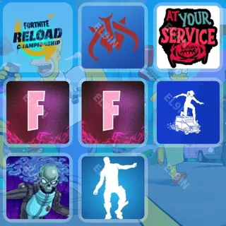 🧨 Fortnite Twitch Drops ⚡️ Smugglers Gambit QQDD [Total 8 Items]
