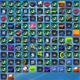👑 Rocket League Twitch Drops 👑 RLCS LCQ [Total 112 Items]
